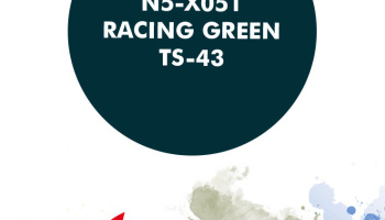 Racing Green TS-43 Paint for airbrush 30ml - Number Five