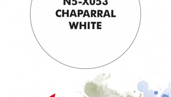 Chaparral White Paint for airbrush 30ml - Number Five