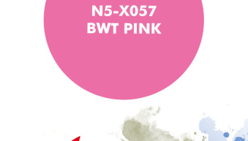BWT Pink Paint for airbrush 30ml - Number Five