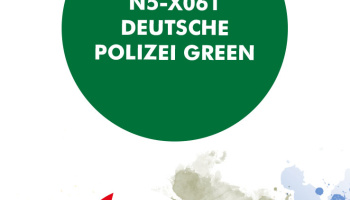 Deutsche Polizei Green Paint for airbrush 30ml - Number Five