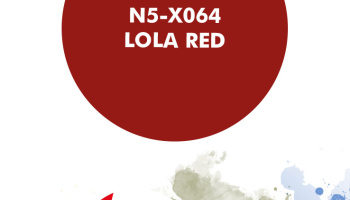 Lola Red Paint for airbrush 30ml - Number Five