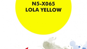 Lola Yellow Paint for airbrush 30ml - Number Five