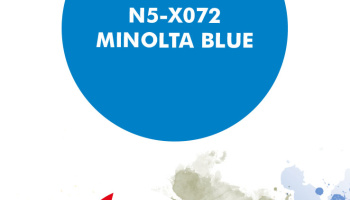 Minolta Blue Paint for airbrush 30ml - Number Five