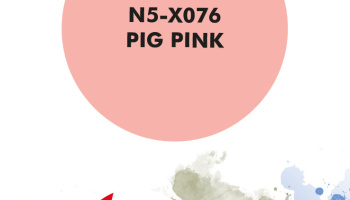 Pig Pink Paint for airbrush 30ml - Number Five