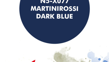 Martinirossi Dark Blue Paint for airbrush 30ml - Number Five