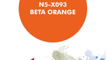 Beta Orange Paint for airbrush 30ml - Number Five