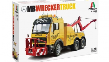 Mercedes-Benz wrecker truck (1:24) Model Kit truck 93808 -