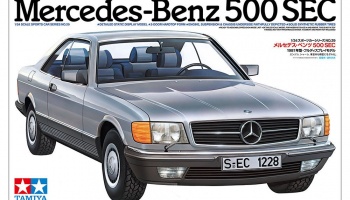 Mercedes-Benz 500SEC 1/24 - Tamiya