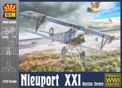 Nieuport XXI Russian Service 1/32 – Copper State Models