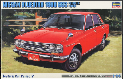 Nissan Bluebird 1600 SSS P510WTK 1969 1/24 - Hasegawa