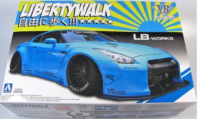 Nissan GT-R R35 LB Works - Aoshima