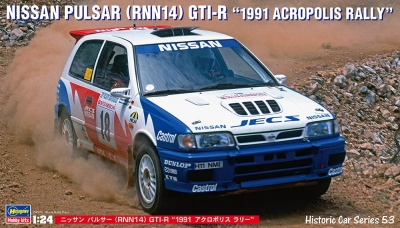 Nissan Pulsar (RNN14) GTI-R "1991 Acropolis Rally" 1/24 - Hasegawa