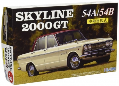 Nissan Skyline 2000GT S54A/S54B 1/24 - Fujimi