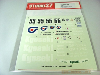 Nissan Skyline GT-R "Kyoseki" Gr.A 1992/1993 - Studio27