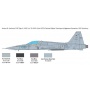 Northrop F-5E Tiger II (1:48) Model Kit letadlo 2827 - Italeri