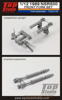 NSR500 1989 Front Fork Set - Top Studio