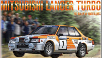 Mitsubishi Lancer Turbo 82 Rally of 1000 Lakes 1/24 - Nunu