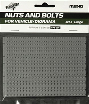 Nuts and Bolts SET B (large) 1/35 - Meng