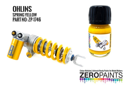 Ohlins Spring Yellow Paint 30ml - Zero Paints