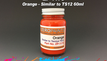 Orange Paint (Similar to TS12) - Zero Paints