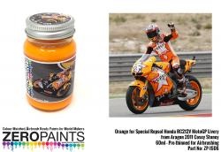 Orange for Special Repsol Honda RC212V MotoGP Livery from Aragon 2011 Casey Stoney Paint 60ml - Zero Paints