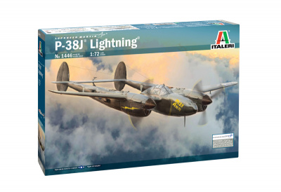 P-38J "Lightning" (1:72) Model Kit letadlo 1446 - Italeri