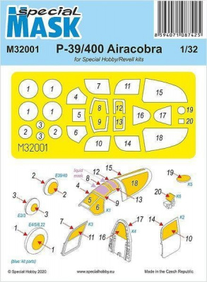 P-39 Airacobra Mask 1/32 – Special Hobby
