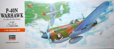 P-40N Warhawk (1:72) - Hasegawa