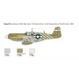 P-51A Mustang (1:72) Model Kit letadlo 1423 - Italeri