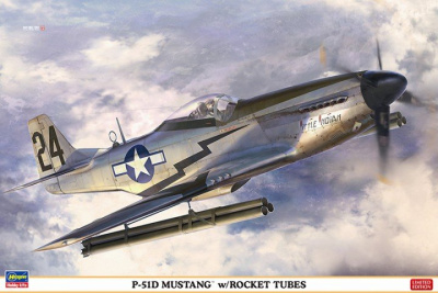 P-51D Mustang w/Rocket Tubes 1/32 - Hasegawa