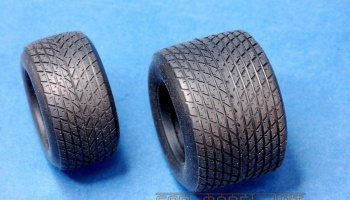 F1 Rain Tire 1980s 1/20 - Model Factory Hiro