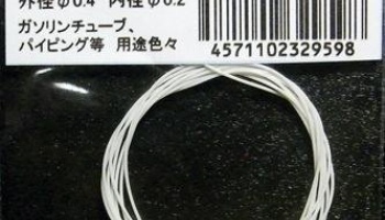 Color Tube White 0.4/0.2mm - Model Factory Hiro