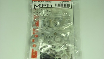 Dummy Wheel Set ver. A For 1970's Team F - Model Factory Hiro