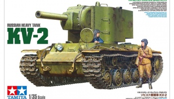 KV-2 GIGANT Russian Heavy Tank 1/35 - Tamiya