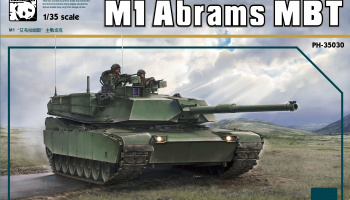 M1 Abrams MBT 1:35 - Panda Hobby