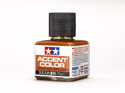 Panel Line Accent Color Orange-Brown 40 ml. - Tamiya