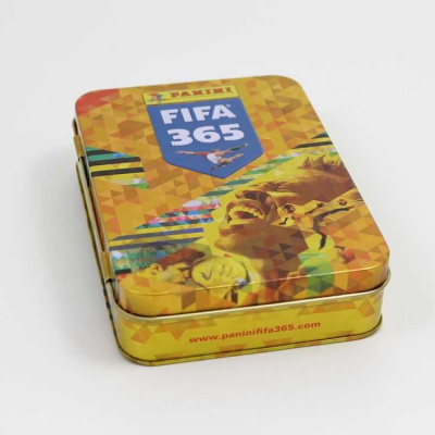 PANINI FIFA 365 2017/2018 - plechovová krabička se samolepkami