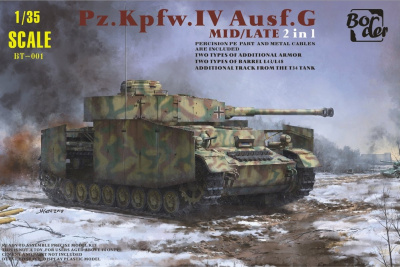 Panzer IV Ausf.G Mid/Late 2in1 1/35 - Border Model