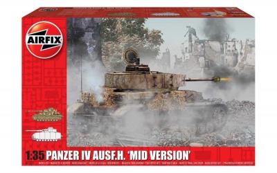 Panzer IV Ausf.H, Mid Version (1:35) Classic Kit A1351 - Airfix