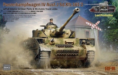 Panzer IV Ausf.J last production - full interior 1/35  – Rye Field Model