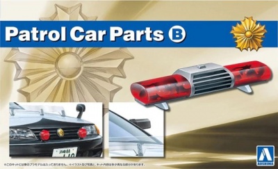 Patrol Car Parts B 1:24 - Aoshima