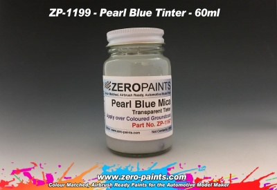 Pearl Blue Mica Transparent Tinter - Zero Paints