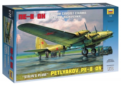 Petlyakov Pe-8 ON Stalin´s Plane (re-release) (1:72) - Zvezda