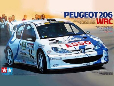 Peugeot 206 WRC - Tamiya
