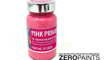 Pink Primer/Undercoat 100ml Airbrushing - Zero Paints