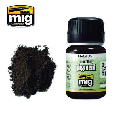 PIGMENT Metal Slag (35 ml) - AMMO Mig