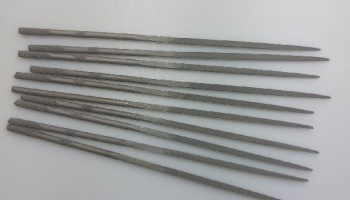 SLEVA 50% DISCOUNT - Pilníky HRANATÉ  5mm 10 ks - MAXX