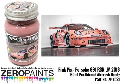 Pink Pig Porsche 991 RSR LM 2018 60ml - Zero Paints
