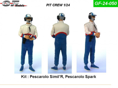 Pit Crew Figure Pescarolo - GF Models