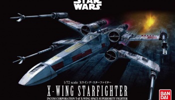 Plastic ModelKit BANDAI SW 01200 - X-Wing Starfighter (1:72) - Revell